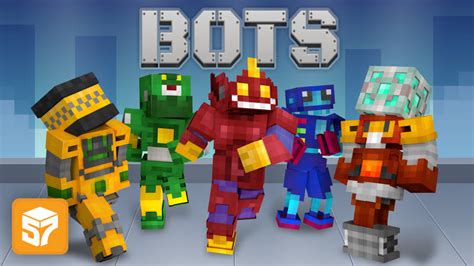 Bots By 57digital Minecraft Skin Pack Minecraft Marketplace Via