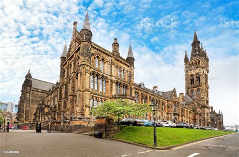 University Of Glasgow Main Building Scotland Stock Photo Download