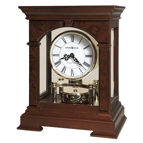 Howard Miller Statesboro Mantel Clock With Revolving Pendulum 635167