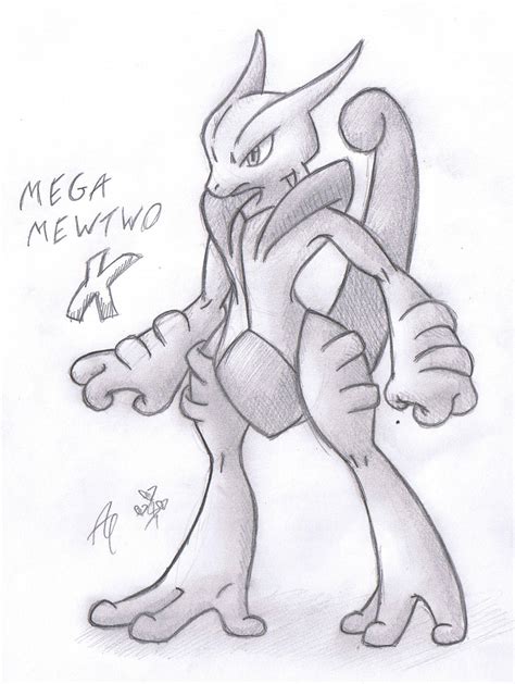 Mega Mewtwo X By Ar Ameth On Deviantart