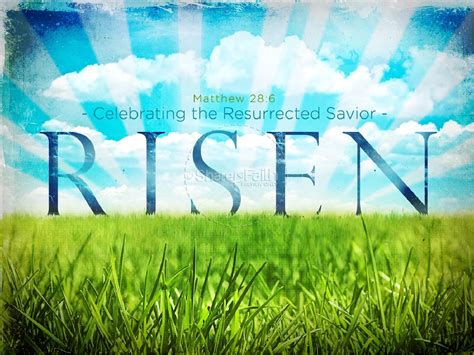 Risen Savior Easter Powerpoint Clover Media