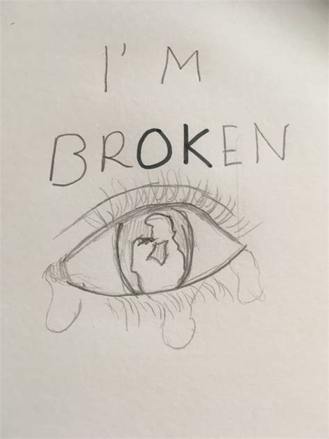 35 Latest Deep Meaning Broken Heart Sad Pencil Drawings Inter Venus