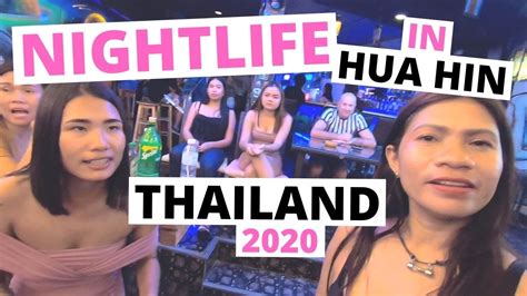 Hua Hin Nightlife Walking Street 2020 Youtube
