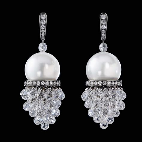 The Chandeliers Earrings With Pearls From No Thirty Three