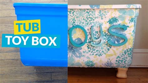 Pin By Barbara Leirer On Crafts And T Ideas Diy Toy Box Toy Boxes