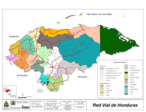Mapas Geográficos De Honduras Mundo Latino™