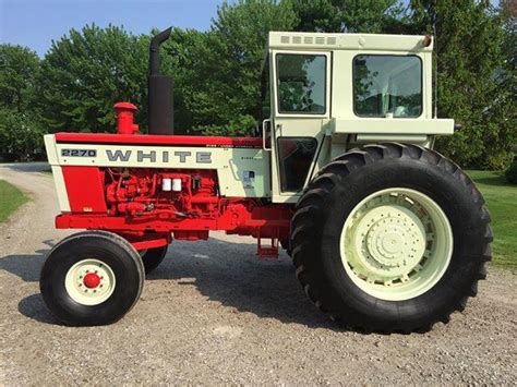 Machinery Pete Cool Pair Restored 1973 White 2255 And