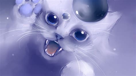 Anime Kitten Hq Background Wallpaper 18639 Baltana