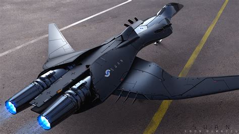 Edon Guraziu Concept Design Future Jet S W A N Concept