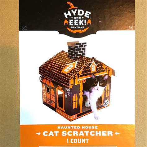 Target Cat New Haunted House Halloween Cat Scratcher Hyde Eek