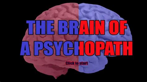 The Brain Of A Psychopath Youtube
