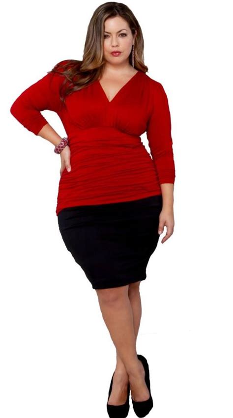 Dresses For Plus Size Hourglass Figure Pluslookeu Collection