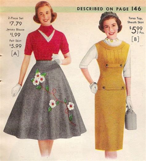 50s Skirt Styles Poodle Skirts Circle Skirts Pencil Skirts 1950s