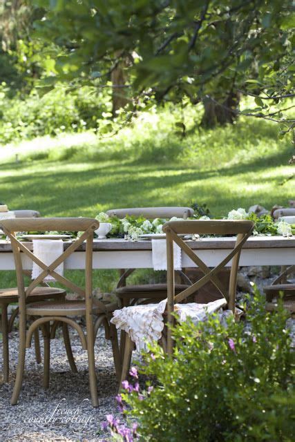 Nature Inspired Brunch Outdoor French Country Style Outdoor Dining