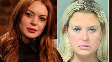 Lindsay Lohans Stepmum Kate Major Lohan Arrested In Boca Raton Charged With Battery Mirror Online