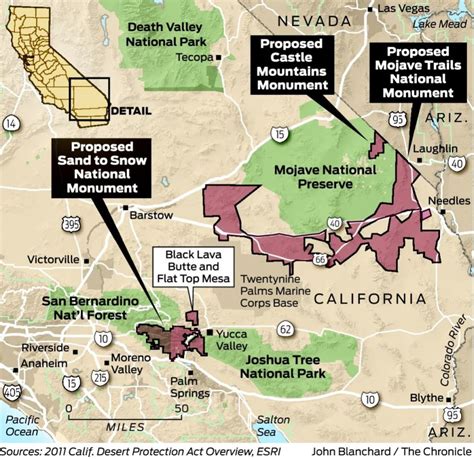 Map Of Mojave Desert Us World Maps