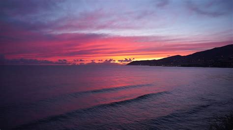 Sunset In Italy Beach Youtube