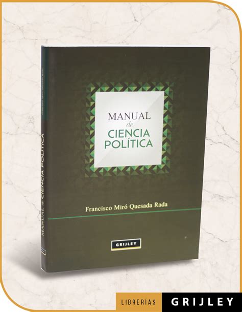 Manual De Ciencias Políticas Librerias Grijley