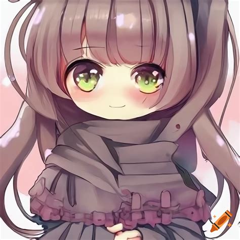 Cute Chibi Girl Illustration On Craiyon