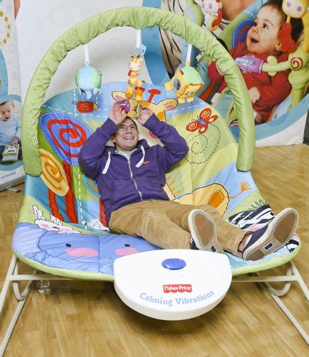 Fisher Price Unveils Adult Sized Baby Bouncer Baby Bouncer Baby Toys