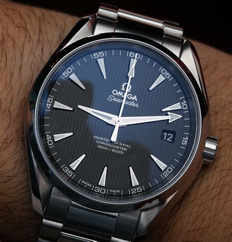 Omega Seamaster Aqua Terra Master Co Axial Watches Hands On Ablogtowatch
