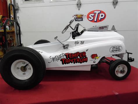 The Paint Chop Custom Lettered And Pinstriped Gasser Pedal Car By The