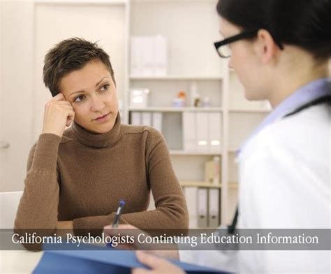 California Psychologists Continuing Education Information Pdresources