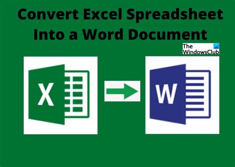 How To Convert Excel Spreadsheet Into A Word Document Insert A Chart