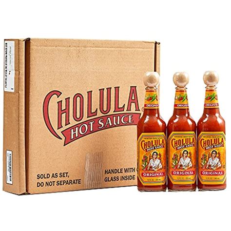 Cholula Original Hot Sauce 12 Fl Oz Multipack 3 Count Crafted With