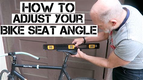 To adjust your seat height, you use a metric hexagonal wrench set. How to Adjust Your Bike Seat Angle - YouTube