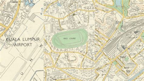 Check Out This High Resolution 1957 Map Of Kuala Lumpur Soyacincau