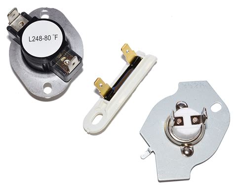 MGDC215EW2 Maytag Dryer Thermal Fuse And Thermostat Kit - ePartsFast.com