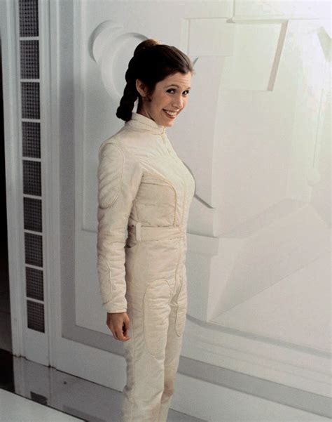 Carrie Fisher On The Set Of Star Wars The Empire Fy Carrie Fisher