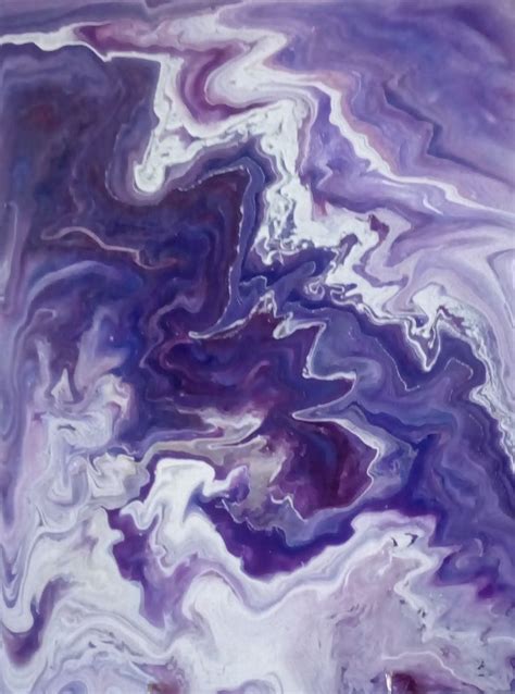 Purple Tone Abstract Art Abstract Artwork