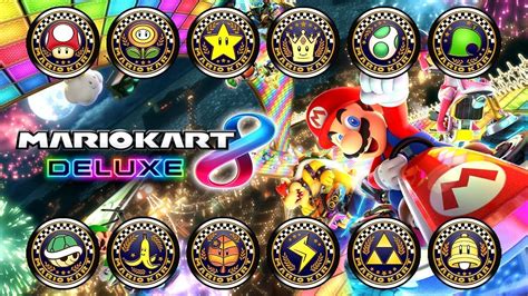 Mario Kart 8 Deluxe All 12 Cups 150cc Youtube