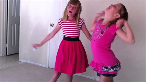 Brooke And Noelle Dancing To Hot N Cold Youtube