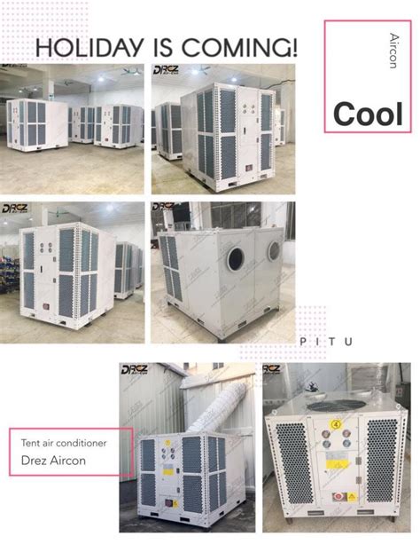There are no outdoor air conditioners. 25HP Drez Aircon Horizontal Air Conditioner For Outdoor ...