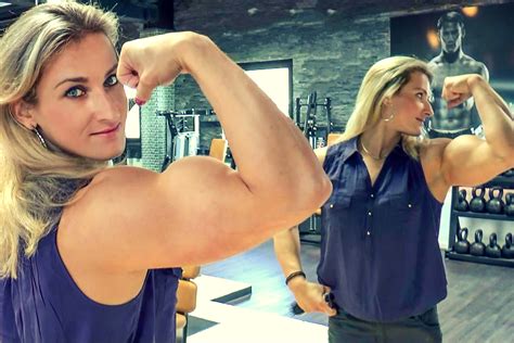 Lenka Ferencukova Female Athletes Back And Biceps Delts