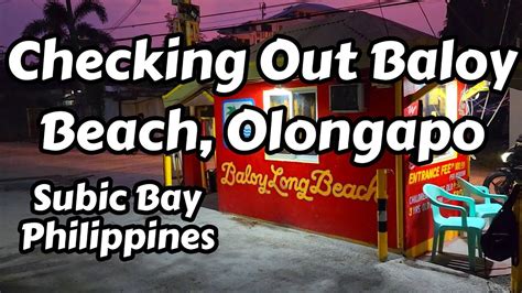 Baloy Beach Subic Bay Olongapo Philippines Youtube