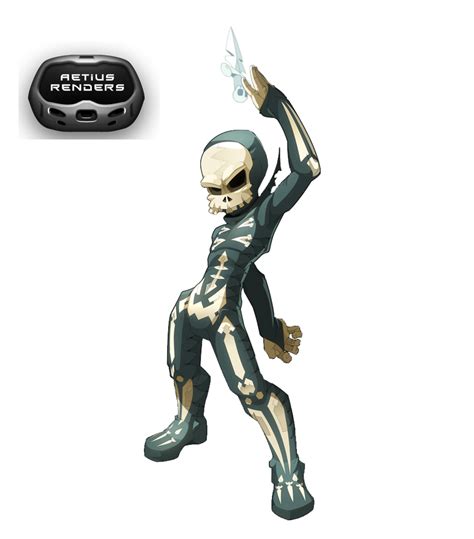Wakfu Skeleton Render By Victor76 On Deviantart