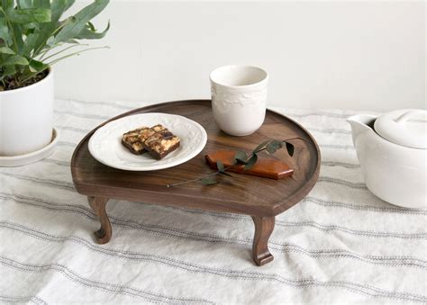Walnut Mini Soban Korean Antique Style Small Table Etsy