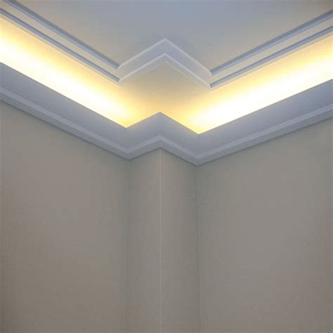 Ceiling Crown Molding With Led Lights 35 Ceiling Corner Crown Molding