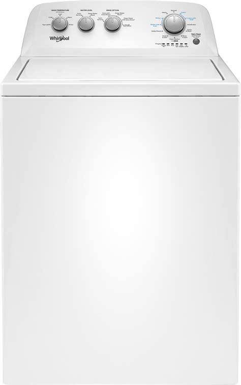 Whirlpool 3 9 Cu Ft 12 Cycle Top Loading Washer White WTW4850HW