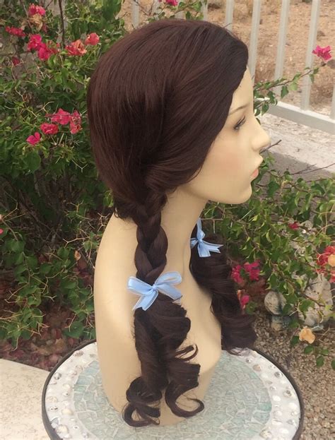Dorothy Oz Wig Wizard Pigtail Gale Etsy