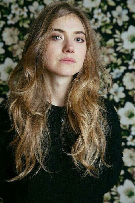 Doces Deletérios Imogen poots Long hair styles Hairstyle
