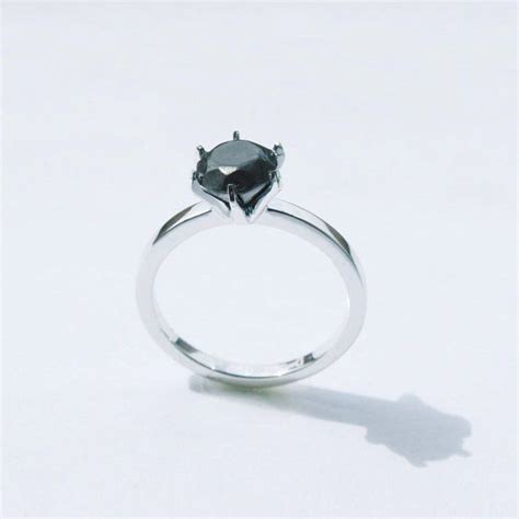 Graphite Diamond Ring Rings Expensive Engagement Rings Bling