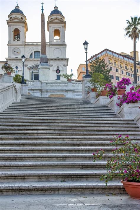 The Spanish Steps In Rome Italy Stock Image Image Of Ancient Roma