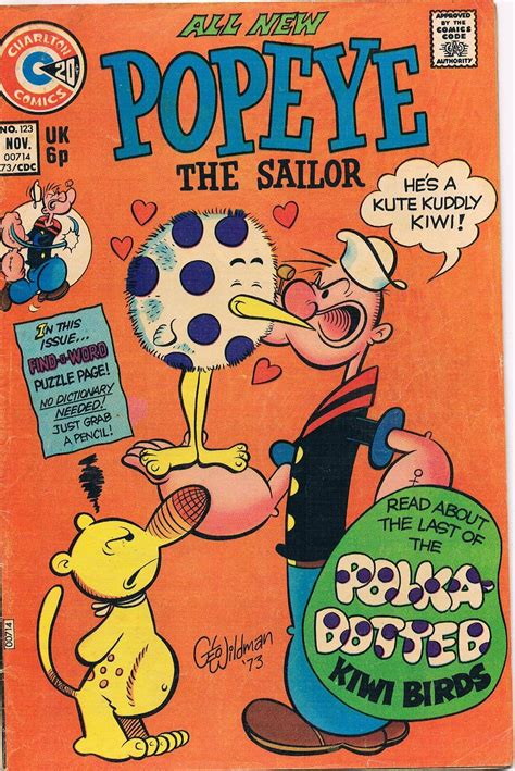 Popeye The Sailor Man Vintage Comic Books Vintage Comics Eugene The Jeep Charlton Comics