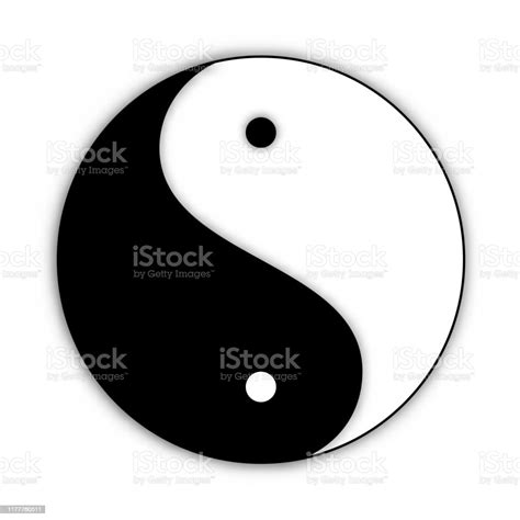 Yin Yang Symbol Vector Illustration Eps10 Stock Illustration Download