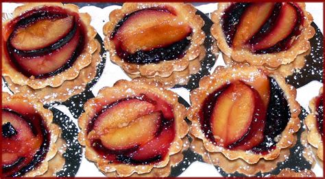 Roasted Plum Tarts Sugared Plums Slow Roasted On A Sweet T Claudia